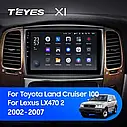 Штатна магнітола TEYES X1 Toyota Land Cruiser 100 (2002-2007), фото 3