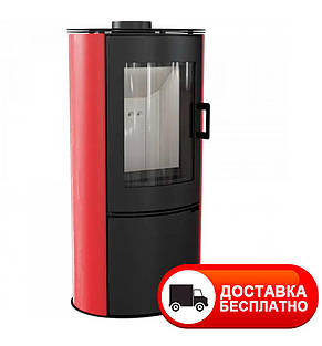 Піч Kratki KOZA AB S/DR Kafel червона (подача повітря з вулиці), фото 1
