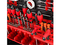 Настінна панель органайзер для інструментів 173х78см 50 контейнерів, фото 9