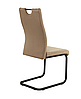 Стілець S-121 велюр капучино / чорний TM Vetro Mebel, фото 8