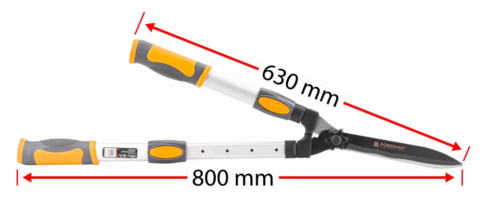 Ножиці для кущів Powermat PM-NDZ-760T, 80 см