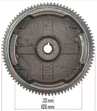 Ротор генератора магніт 175 мм Powermat AGR-3000-MG магніт генератора (ротор), фото 4