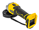 Шліфмашина акумуляторна кшм 125 мм, 18 В, 8500 об/хв Powermat PM0584 болгарка акумуляторна, фото 6