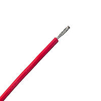 Провід монтажний 18AWG супергнучкий силіконовий (червоний)