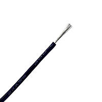 Провід монтажний 24AWG супергнучкий силіконовий (чорний)