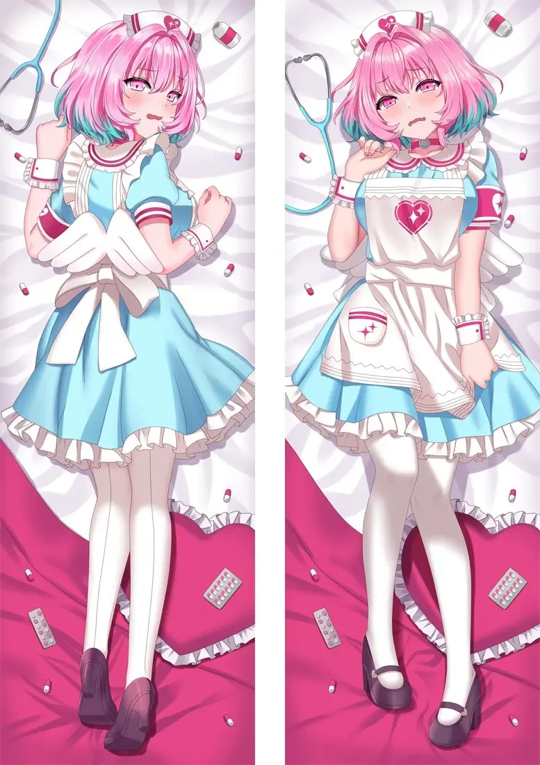 Дакимакура 150 х 50 см  Ріаму Юмємі Ідолмайстер Riamu Yumemi Idolmaster, Подушка + наволочка двостороння, фото 1