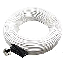90 метрів. 33 Ом/м. Нагрівальний карбоновий кабель 12К у силіконовій ізоляції | Nova Therm