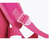 Рюкзак для дівчинки Ельза та анна рожевий корпусний з спинкою, фото 3