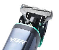 Машинка (триммер) для стрижки волосся VGR V-671 Professional, 4 насадки, LED Display, фото 3