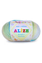 Alize Baby Wool Batik (Алізе Бебі вул батік) 40 % вовна ,20 % бамбук -,40 % акрил