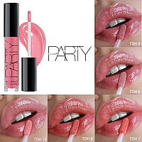 Блиск для губ Belor Design PARTY NEW 4г (Оригінал)