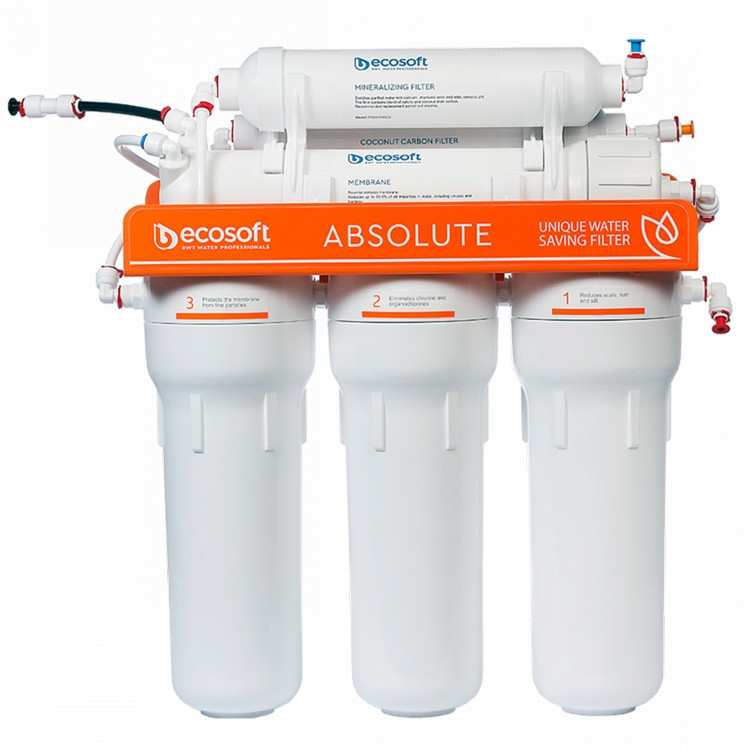 Зворотній осмос Ecosoft Absolute New 675М з мінералізатором (MO675MECO)