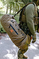 Большая сумка-баул 56 л, армейский спецбаул Стохід Койот