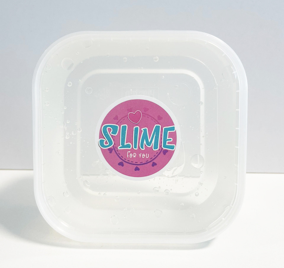 Прозорий Слайм Slime for you 500 мл Прозора База для Слайма (00994)