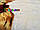 Плед дитячий м'який (мікрофібра) 140х110 см "Ведмедики бежевий", фото 3