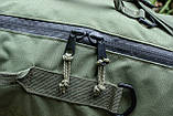 Великий тактичний рюкзак-баул 56л Олива, фото 6