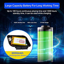 Bluetooth-гарнітура JZAQ A8 Pro для мотоциклетного шолома з функцією Power Bank, фото 5