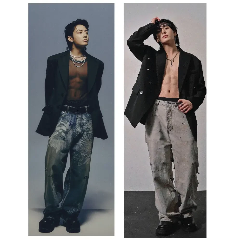 Дакимакура 150х50 см Чонгук Чон Джонгук Jungkook BTS Подушка з наволочкою двостороння