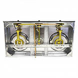 Плита газова Geo Lux 3 конфорки скло, фото 7