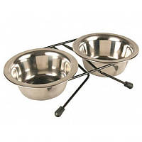 Підставка для собак із двома мисками з неіржавкої сталі по 1,8 л TX-24833 Trixie