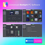 BTF-LIGHTING ПК Світлодіодне підсвічування Мікросхема WS2812B RGB IC для 13–39 дюймів Синхронізація кольорів з чотирьох сторін, фото 6