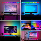 BTF-LIGHTING ПК Світлодіодне підсвічування Мікросхема WS2812B RGB IC для 13–39 дюймів Синхронізація кольорів з чотирьох сторін, фото 7