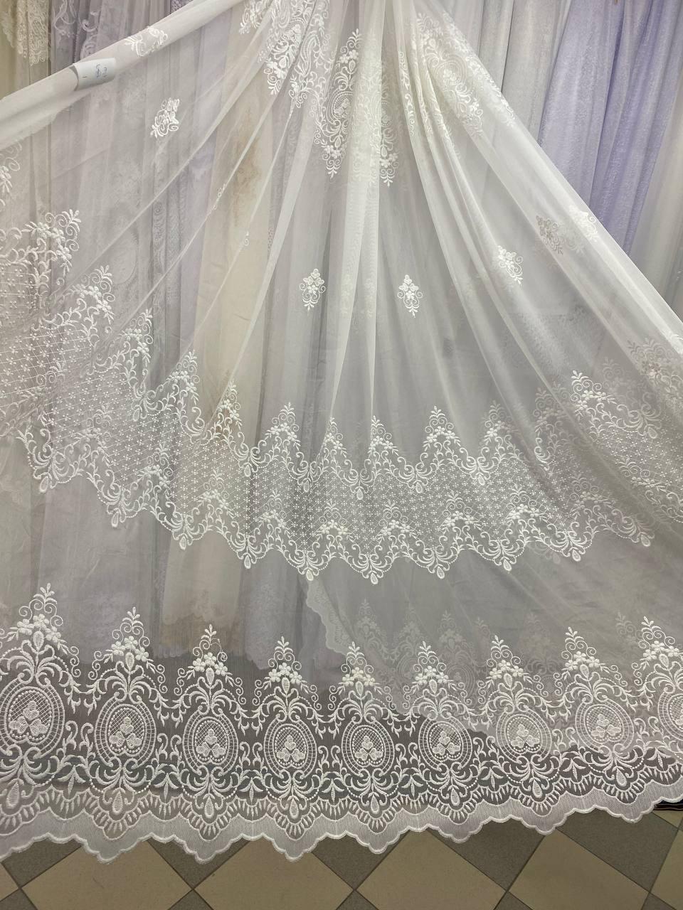 Тюль бамбук заввишки 2,8 м.айворі