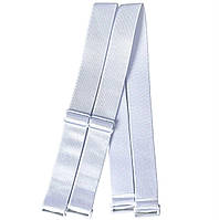 Бретелі для бюстгальтера 2 см білий