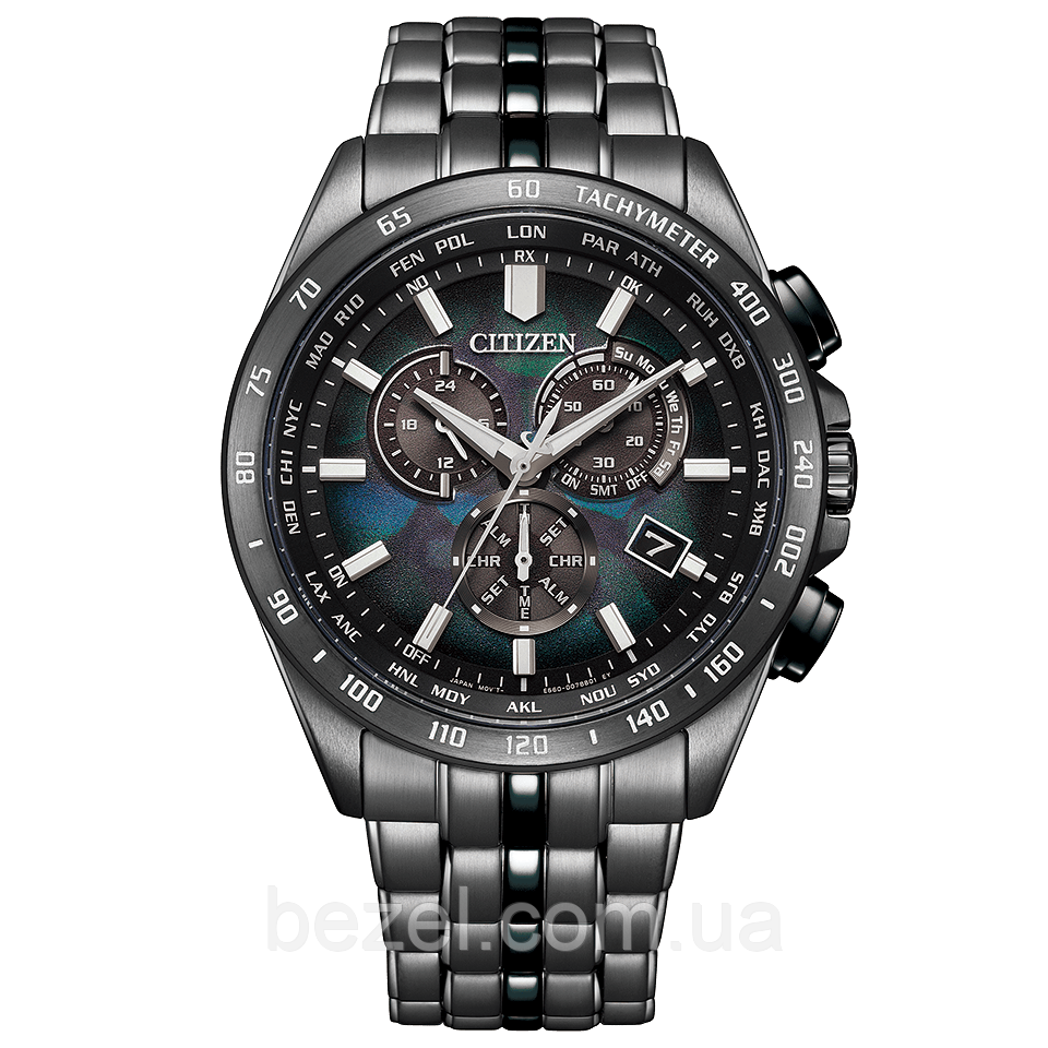 Чоловічий годинник Citizen "LAYERS of TIME" CB5878-56E Eco-Drive E660 radio sync [2400 шт]