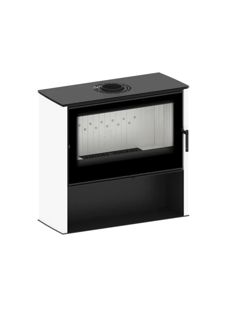 Сталева піч Hitze LUPO L Біла, фото 1