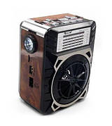 Радіоприймач GOLON RX-9122 портативна колонка всехвильове переносне портативне радіо FM ліхтар LED