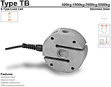 Тензодатчик ESIT TB з нержавіючої сталі 1000кг, фото 4