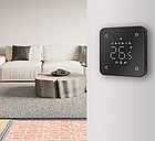 Wi-Fi терморегулятор теплої підлоги 4HEAT Premium | Чорний Сенсорний (4HT22-WF.B), фото 6