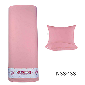 Поплін однотонний, світло-рожевий №33