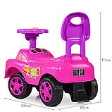 Дитяча каталка-толокар Bambi M 4073-4 від 1 року рожева, фото 4