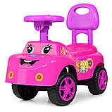 Дитяча каталка-толокар Bambi M 4073-4 від 1 року рожева, фото 6