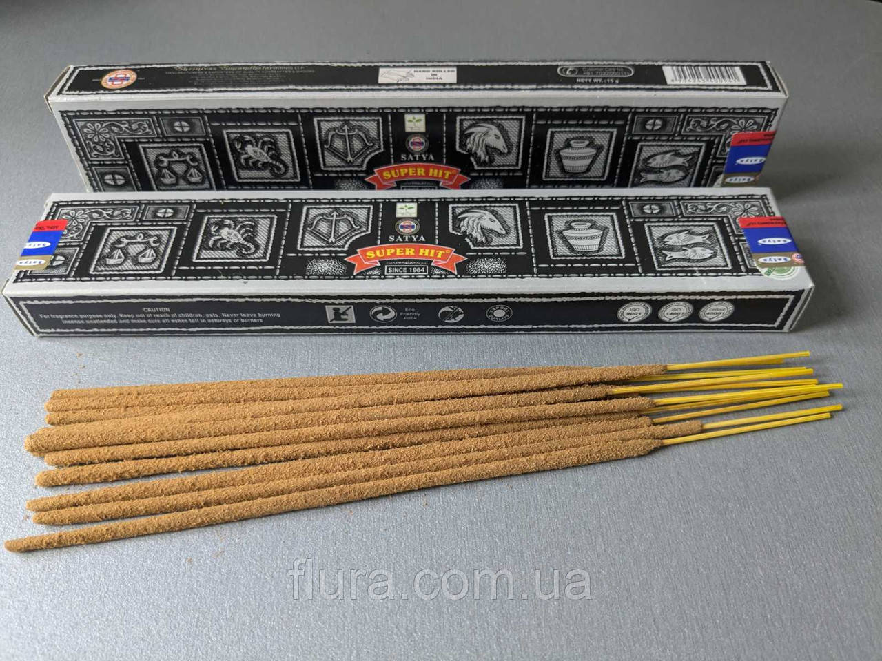 Аромопалочки "Super Hit"Satya 15g Індія