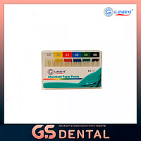 Штифты бумажные Gapadent 200 шт кон. 02