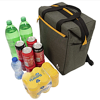 Дорожня Термосумка для продуктів та напоїв Bo-Camp Matteson 22 Liters Grey (6702964) для пікніка, фото 5
