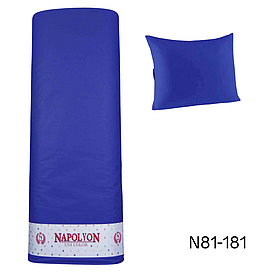 Поплін однотонний, синій №81