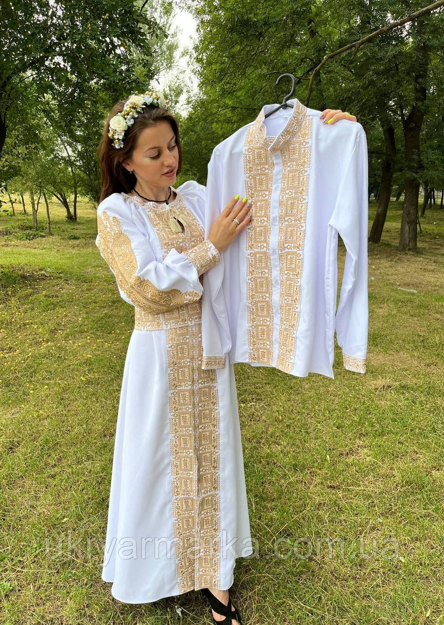 Вражаючі парні вишиванки  "Версаль"