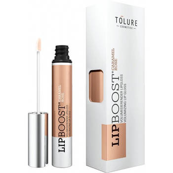 Блиск для надання губам об'єму Tolure Cosmetics Lipboost Caramel Rose