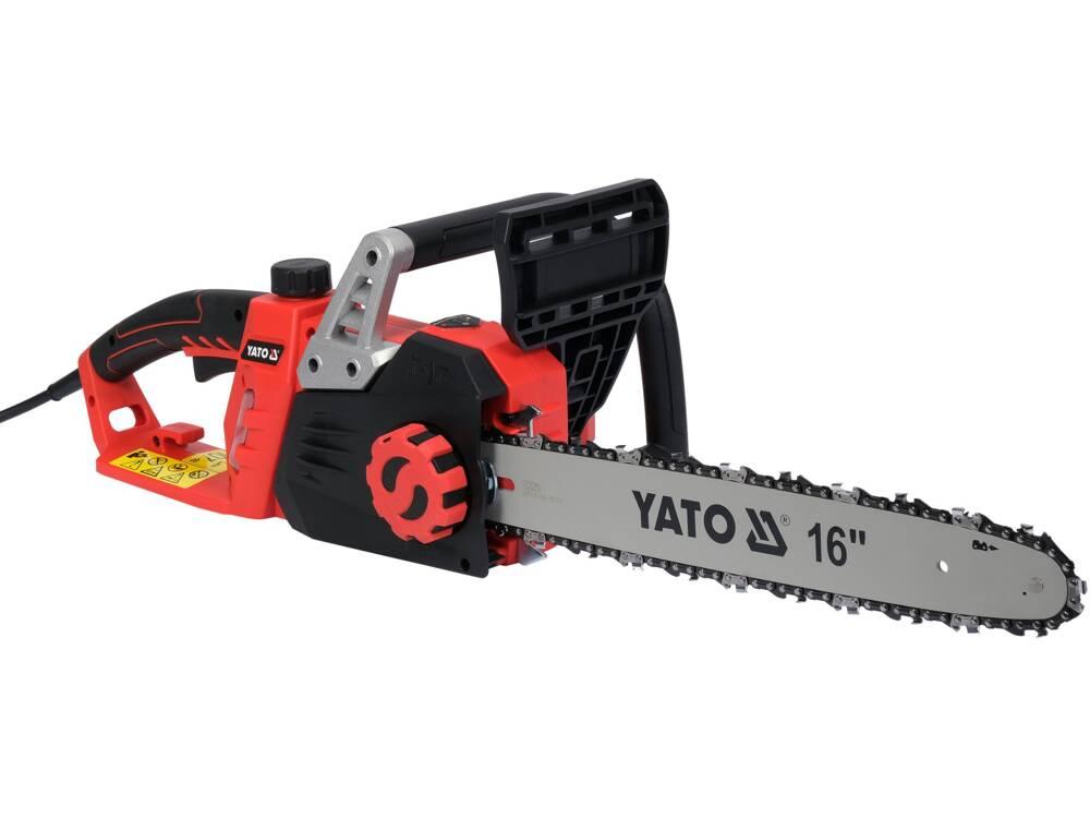 Електрична ланцюгова пилка 2400Вт 40см YATO YT-84872, фото 1