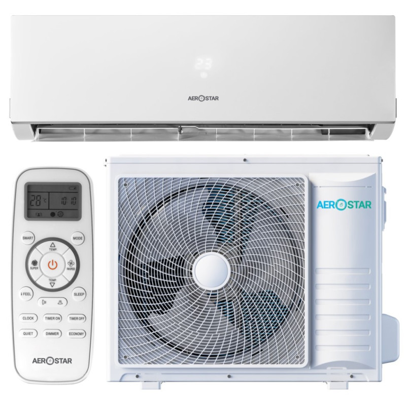 Кондиціонер Aerostar DJ AER-18A-R32-IU /OU (50m²)