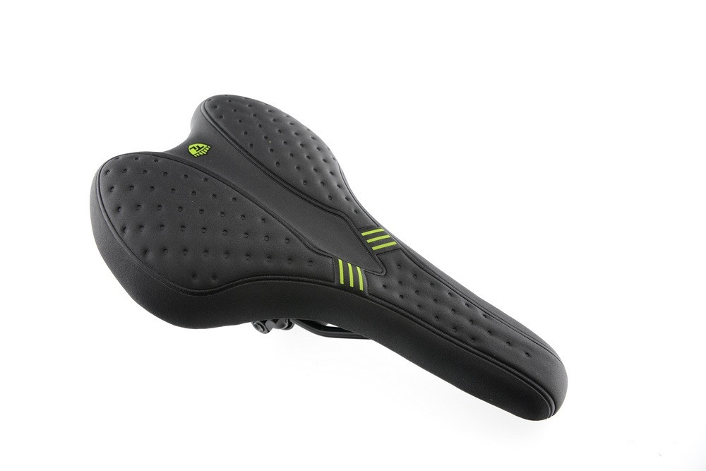 Сідло Kands SD-11, чорне із зеленим (XHSD-03/C), фото 1