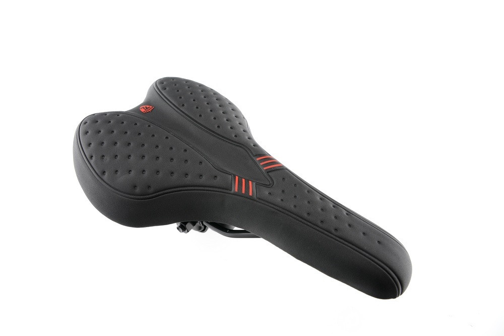 Сідло Kands SD-11, чорне з червоним (XHSD-03/A), фото 1