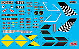 Пластикова модель 1/48 ICM 48399 US Aerial Target Drones, фото 4