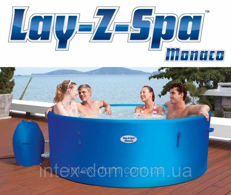 Басейн BestWay СПА з ефектом джакузі Lay-Z-Spa Monaco 54113