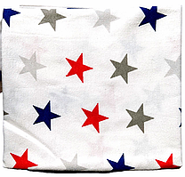 Пелюшка тепла "зірки" фланель (байка) маленька 80*90 см, 1 шт