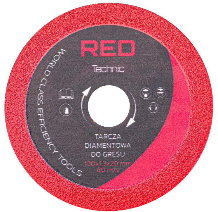 Диск алмазний 100мм RED TECHNIC RTPDG0009-TA13 al